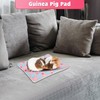 YUEPET 5 Pack Warm Guinea Pig Bed Pads Soft Guinea