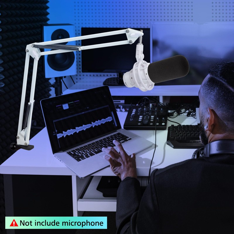 For HyperX Quadcast S Boom Arm - Upgraded Mic Arm