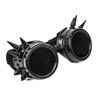 Black Spike Goggles Sunglasses Cosplay Aviator Steampunk Gothic Burning Man