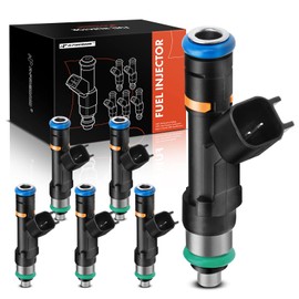 A-Premium Inyectores de combustible compatibles con Wrangler 2007-2011 Dodge Grand Caravan Chrysler Town & Country 2008-2010 Voyager Volkswagen Routan Juego de 6 piezas