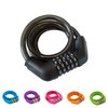 IDEALUX Bike Lock Cable, Resettable Cable Lock, Self Coiling 5