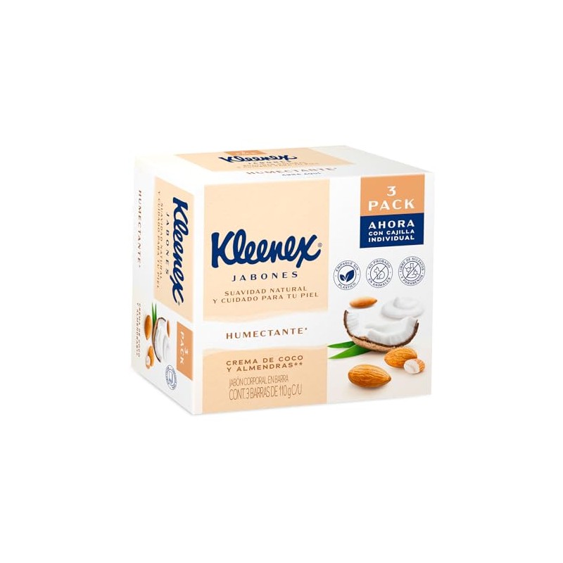 Humectante con Crema de Coco y Almendras, Suavidad Natural, Libre