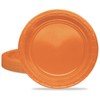 MORAINJAY Orange Tableware Set with Plates, Tablecloth, Napkins, Cups (7