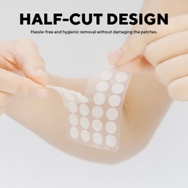 Caraseoul Pimple Patches - Dermatologically Tested Hydrocolloid Acne Plasters in 2 Sizes (10mm, 12mm) to Cover Pimples, With Bakuchiol & Aloe Vera, Korean Skin Care (Pack of 102)