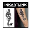 INKARTLINK Tattoo Tech, 2 Sheets Large Semi Permanent Tattoo, Temporary
