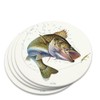 Walleye Fishing 7 Novelty Coaster Set