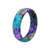 Groove Life Aspire Twilight Blossom Silicone Ring Breathable Rubber Wedding