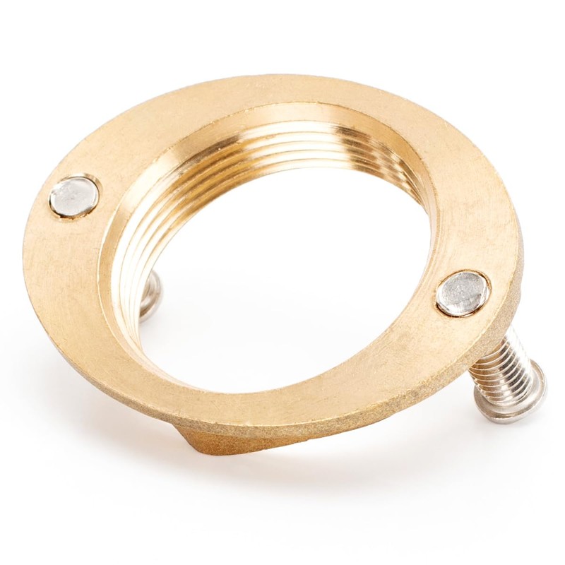 4pack Brass Faucet Lock Nut (Inner Diameter:32mm/1.25''), Installation Kit Bathroom