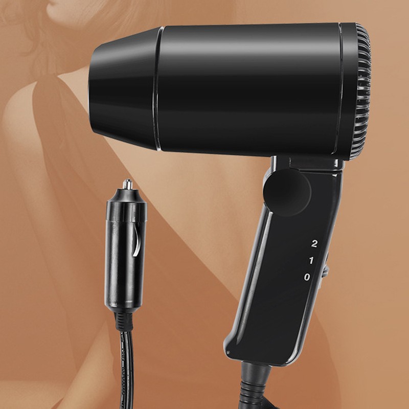 12 V Car-Styling Hair Dryer Hot & Cold Blow Dryer