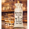 Doreen's Boutique Godmother Survival Kit Wine Bag, Gift for Godmother,