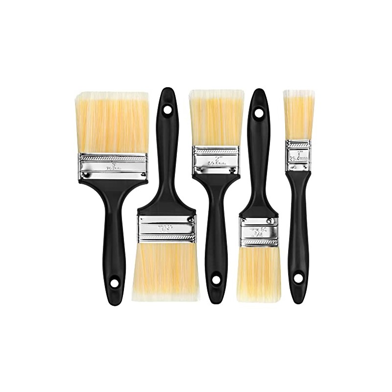 SteadMax Paint Brush Set (5 Pieces), Set of 5 Multi-Sized