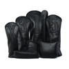 Golf Club Covers – Premium Leather Driver Headcover, Fairway Wood,