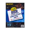 Crayola Black Construction Paper, Premium Art Supplies, Standard Size, 50