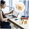 Operitacx Pen Storage Box Makeup Brush Organizer Household Table Organizer