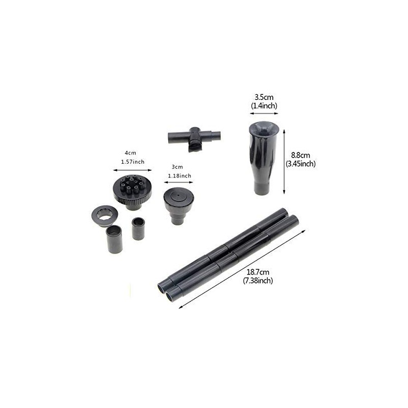 Saim Fountain Nozzle Head Set for Water Garden Pumps Set-8
