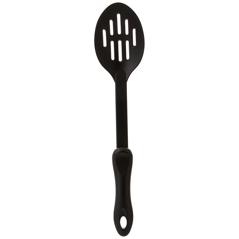 KitchenCraft Anti-Scratch Kitchen Utensils Set, Nylon, Cooking Spoon, Slotted Spoon,