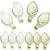 Tofficu 5sets Leaf Charm Pendants Acrylic Charms for Jewelry Making