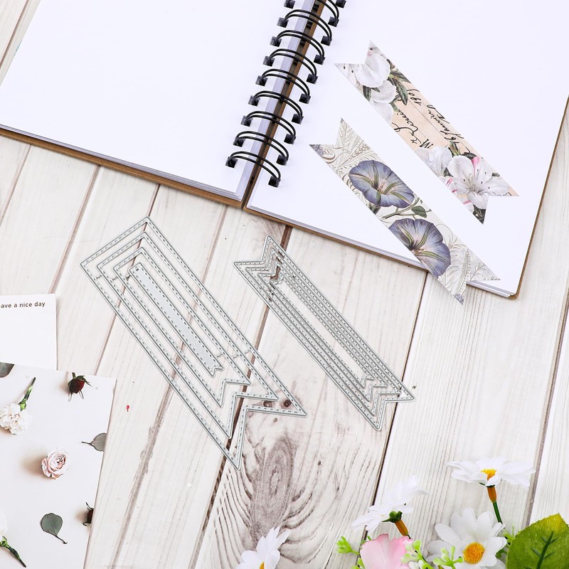 8 Pack Bookmark Die Cuts Metal Cutting Dies Carbon Steel