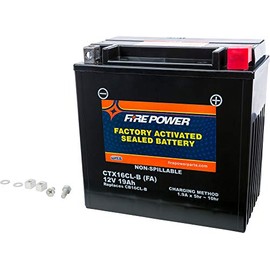 Fire Power Sealed Factory Activated Battery CT16CL-B-BS(FA) Compatible With John Deere Gator TH 6x4 2005-2016