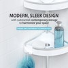 Better Living HiRise 3 Standing Shower Caddy, Adjustable 3 Large