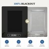 Grandekor Cordless Roller Shades for Windows, Blackout Blinds Room Darkening