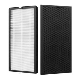 PU4020 Replacement Filter Kit for Intense Pure 4010 PU4015 PU4020 PU4025 Air Purifier, Part Number XD6074U0 XD6075 XD6070 XD6060 XD6065 XD6066, H13 Ture HEPA + Activated Carbon Filter