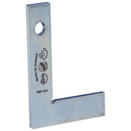 D?nges D?nges Profi Schlosserwinkel ohne Anschlag, 100 x 70 mm, rostfrei & verzinkt aus Stahl | Fr genaues Arbeiten im Metallbau, Werkstattbereich| 90 Grad Winkel mit Anschlag, Anschlagwinkel Metall