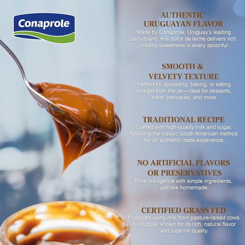 Conaprole Dulce de Leche 440gr 2 Pack