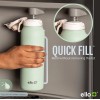 Ello Pop & Fill Water Bottle Stainless Steel with Quick