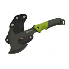 WatchFire 11.5" Coated Stainless Steel Spiked Back Camping Axe