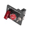 Universal Carbon Fiber Style 12V Ignition Switch Panel Aluminium Alloy
