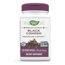 Natures Way Black Cohosh 120caps - de, y,