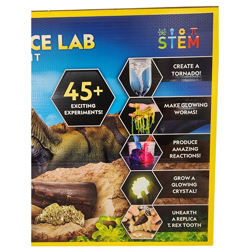 National Geographic STEM Mega Science Lab Activity Kit 45+ Science