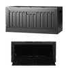 livinbox 45L Stackable Foldable bins for storage, Collapsible Storage Bins