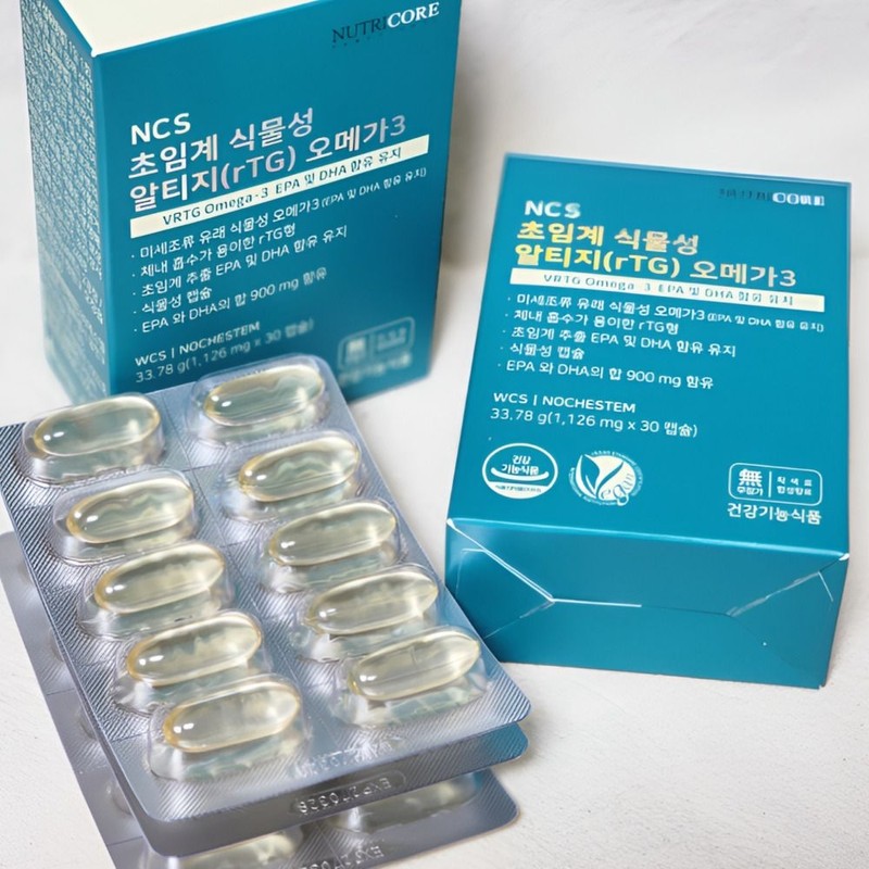 Nutricore Supercritical Vegetable Altige Omega 3 30 Capsules x 1
