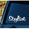 C1069 Hair Stylist Scissors Decal Sticker
