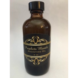 Prophets Mantle Prayer Anointing Oil 4 oz Large Bottle
