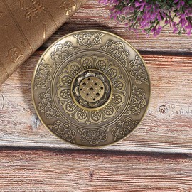 Incense Burners Holders Tibetan Incense Line Decoration Flower Plate Incense Censer Incense Plug Line Worship Craft Sticks
