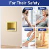 Shower Niche, Wall Shower Stool Niche for Bathroom