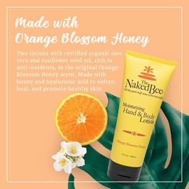 The Naked Bee Orange Blossom Honey Hand and Body Lotion, 6.7oz - 2 Pack
