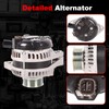 TOPAZ Alternator Compatible with Honda Pilot 2005-2008, Odyssey 2005-2007, Ridgeline