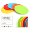 tipatyard 5 Pack Dog Frisbee,Dog Flying Disc Puppy Flyer Toy