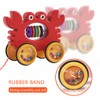 Kids Pull Along Pet Toy Cute Animal Pull Along Rolling