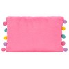 iscream Rainbow Dream Applique 16" x 10" Rectangular Furry Accent