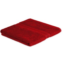 EXKLUSIV HEIMTEXTIL Terry Hand Towels Bath Towel 100 x 150 cm Red 500 g