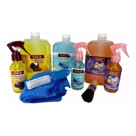 Lux-z Shampoo Tenis Jabón De Calabaza Limpiador Gamuza Pack 3l.