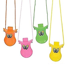 Multicolor Duck Call Whistles - One Dozen (12)