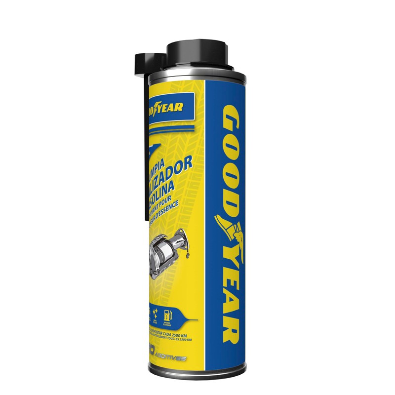 Detergente per catalizzatori di benzina Goodyear Pro Additives. Additivo per