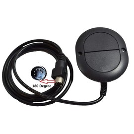 hmleaf 2 Button UP/Down Okin Limoss Power Recliner or Lift Chair Remote Hand Controller (180° Round)