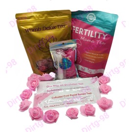 Get Pregnant Fast Natural Female Fertility Teas for Preconception Pregnancy Pack